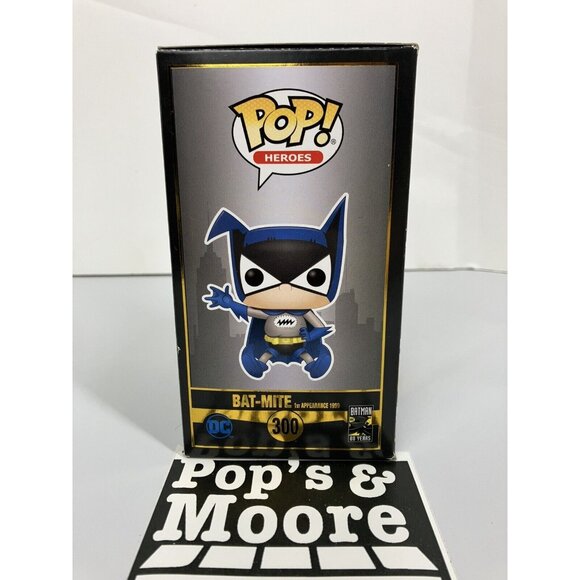 Funko Pop! Batman: Bat Mite 300 Vaulted Vinyl Figure W/Protector And Box Damage - Picture 5 of 16